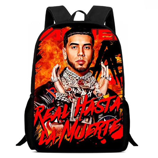 Anuel AA Backpack Black
