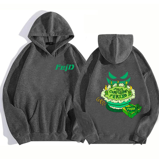 Feliz Cumpleaños Ferxxo Hoodie – Dark Grey