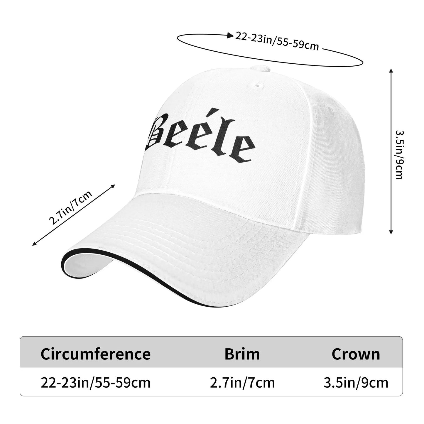 Beéle Rapper Cap – Blue