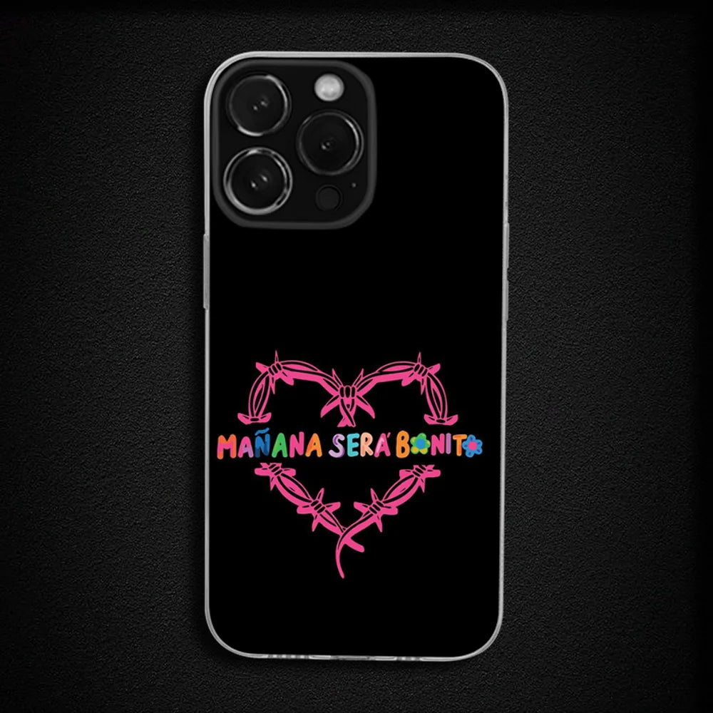 Karol G iPhone Case – Mañana Será Bonito Barbed Heart