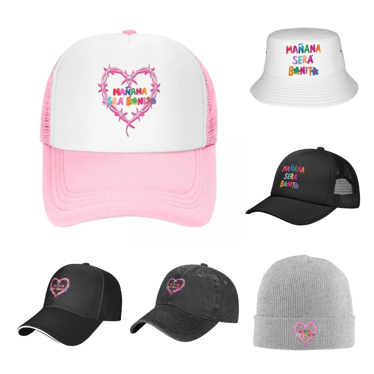 Black Karol G Trucker Hat – Mañana Será Bonito