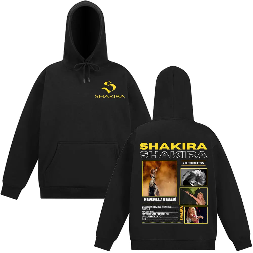 Shakira World Tour 2025 Hoodie – Black