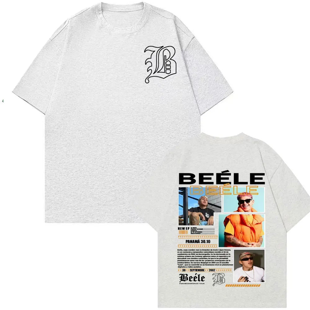 Beéle Panama Borondo Tour Album T-Shirt – Gray