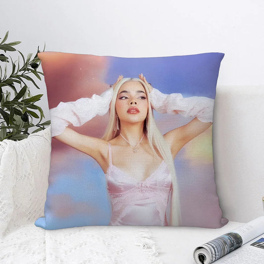 Kenia OS Pink Aura Throw Pillow