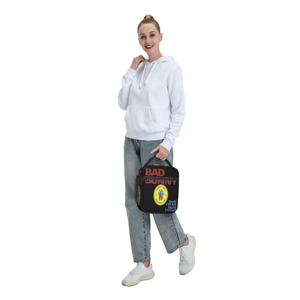 Lunch Bag DTMF – Bad Bunny “Puerto Rico 2025 Seal"