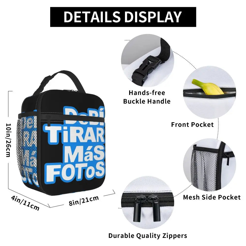 Lunch Bag DTMF – Bad Bunny “Bold Typography