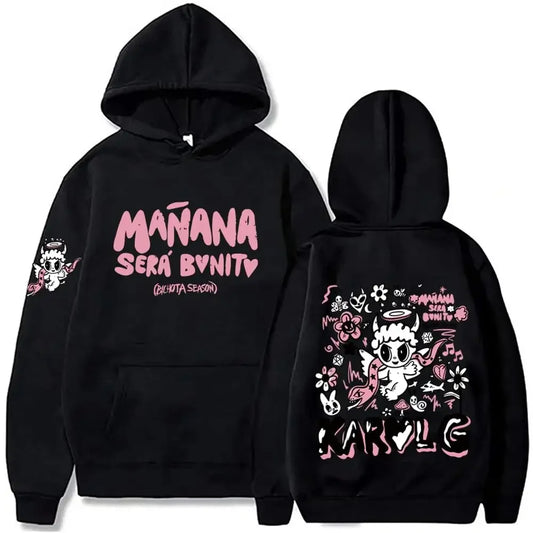 Karol G Black Hoodie – Mañana Será Bonito