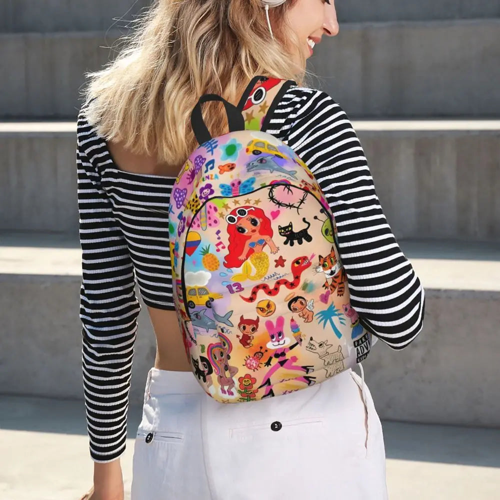 Karol G Mermaid Backpack – Manana Sera Bonito Beige