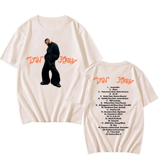 Beige DON KBRN T-Shirts – Singer Eladio Carrión