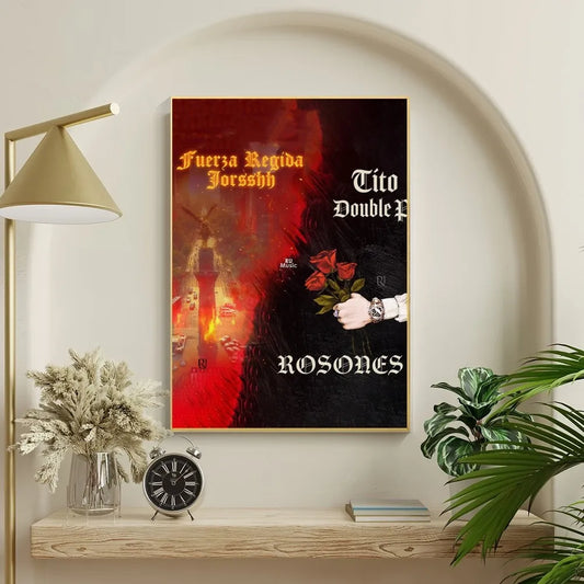 Rosones Poster – Tito Double P x Fuerza Regida x Jorss