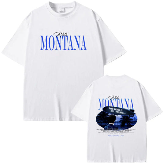 Nata Montana White T-Shirt – Natanael Cano