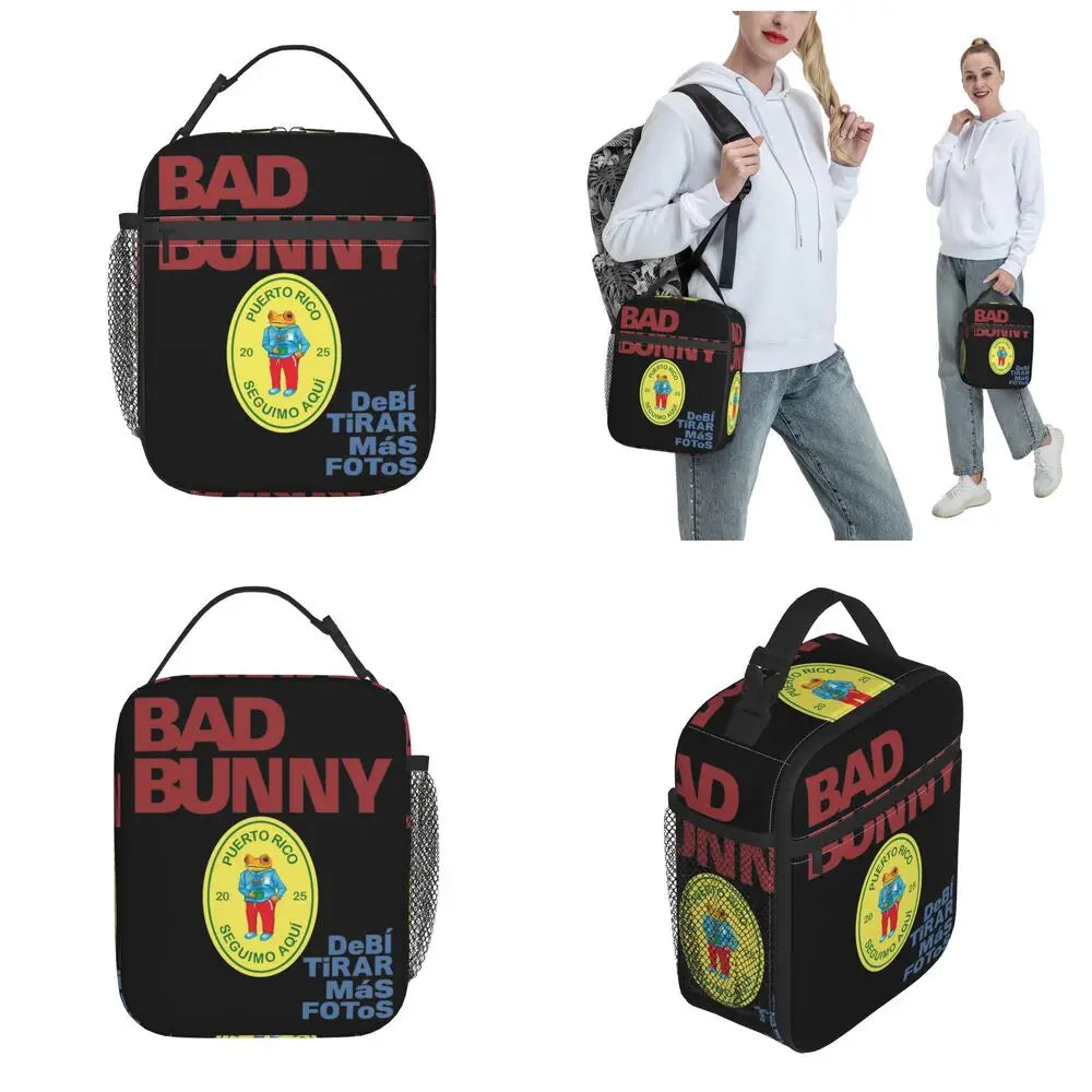 Lunch Bag DTMF – Bad Bunny “Puerto Rico 2025 Seal"