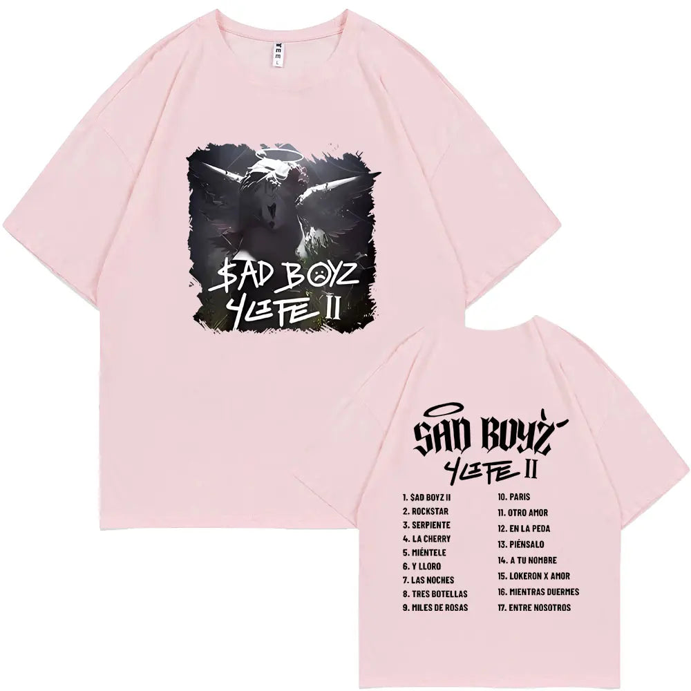 Junior H Sad Boyz 4 Life II T-Shirt – Pink
