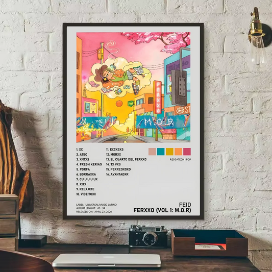 Ferxxo Vol. 1: M.O.R Poster – Feid Album Tracklist