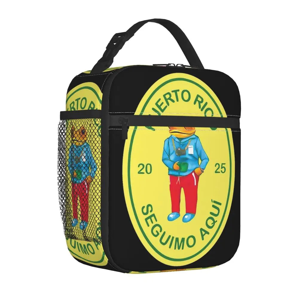 Bad Bunny Lunch Bag – DTMF “Puerto Rico Seal"