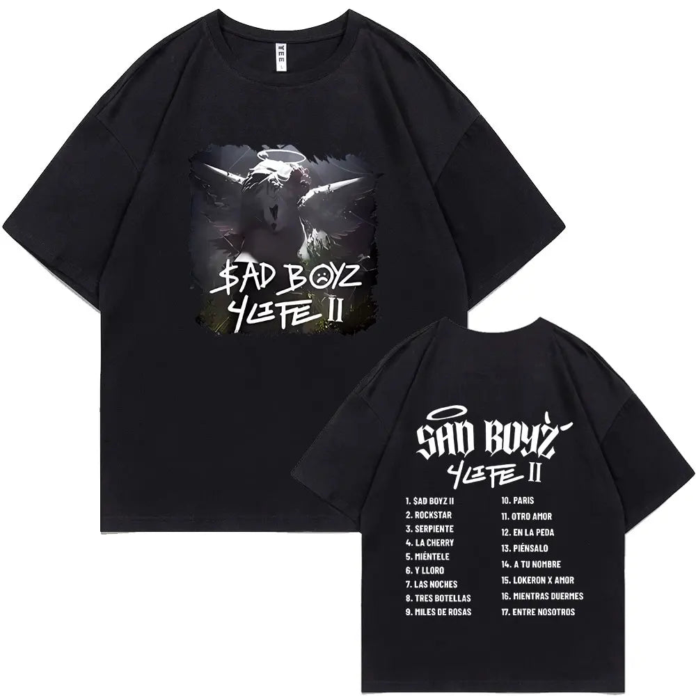 Junior H Sad Boyz 4 Life II T-Shirt – Black