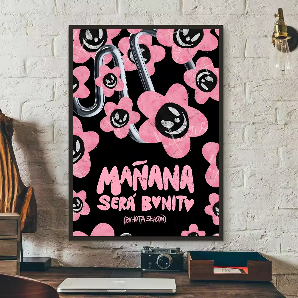 K-Karol G Manana Sera Bonito Poster HD art sticky wall waterproof home living room bedroom bar aesthetic decoration