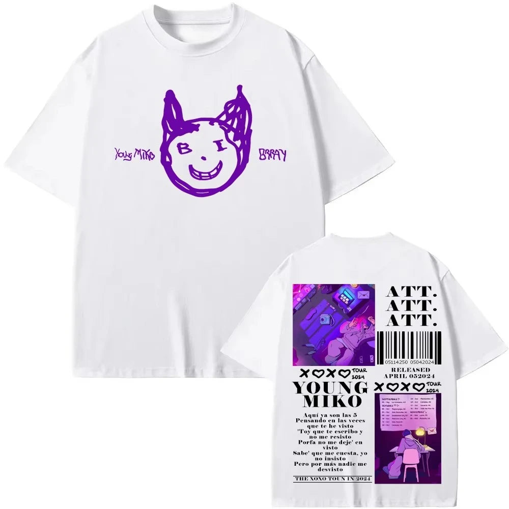 Young Miko “ATT Tour 2024” T-Shirt – White