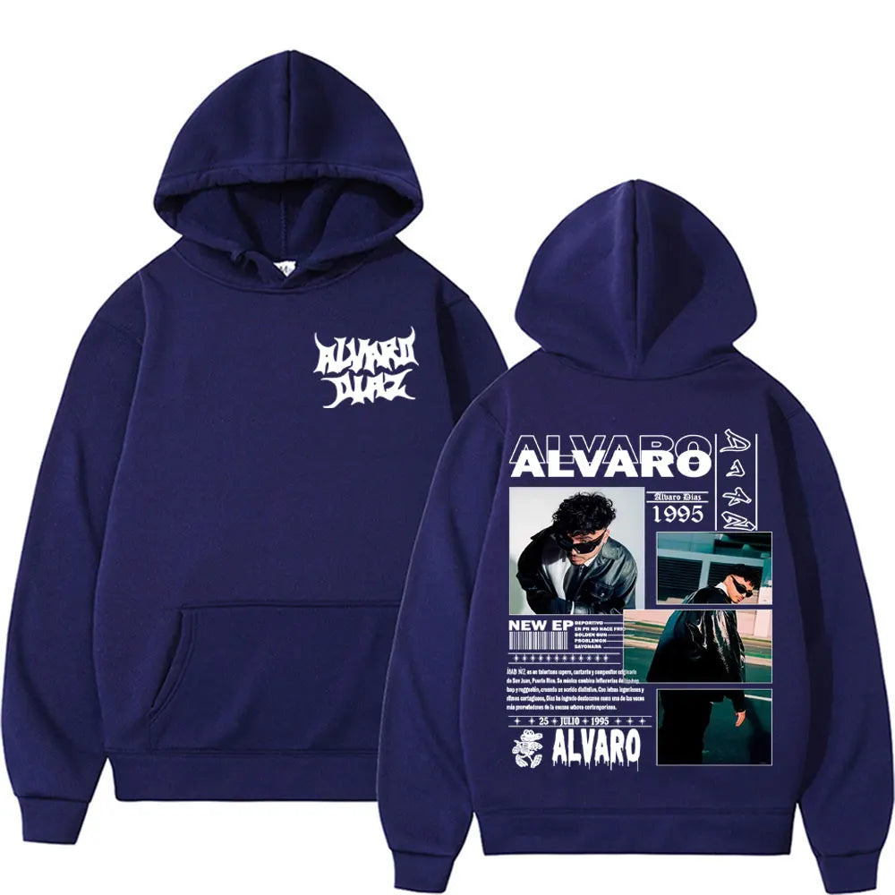 Navy Blue Álvaro Díaz Felicilandia Tour 2025 Hoodie