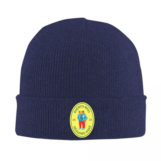 Navy Blue Beanie – Debí Tirar Más Fotos by Bad Bunny