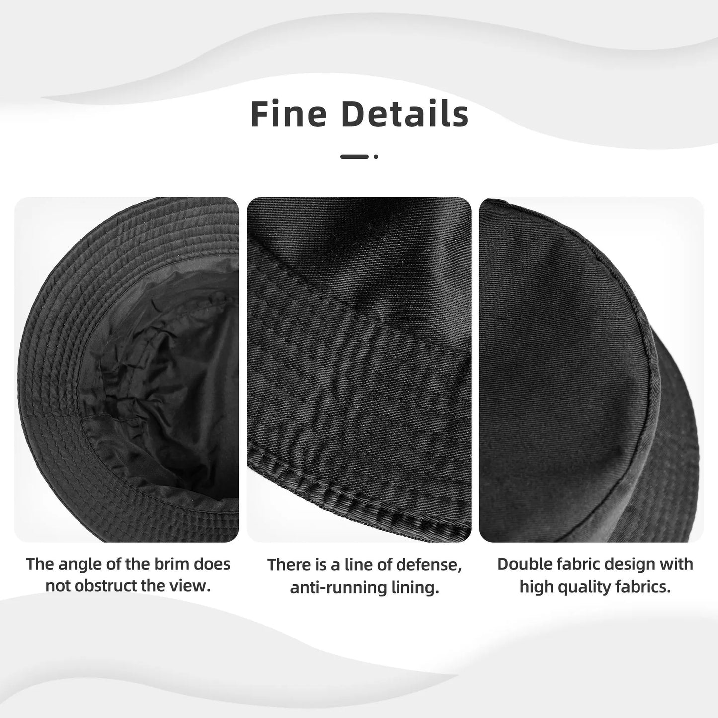 Black DON KBRN Bucket Hat – Singer Eladio Carrión