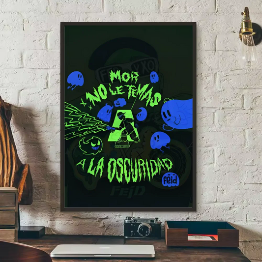 Feid "No le temas a la oscuridad" Poster