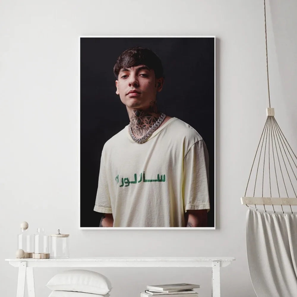 Natanael Cano Portrait Poster – Limited Edition