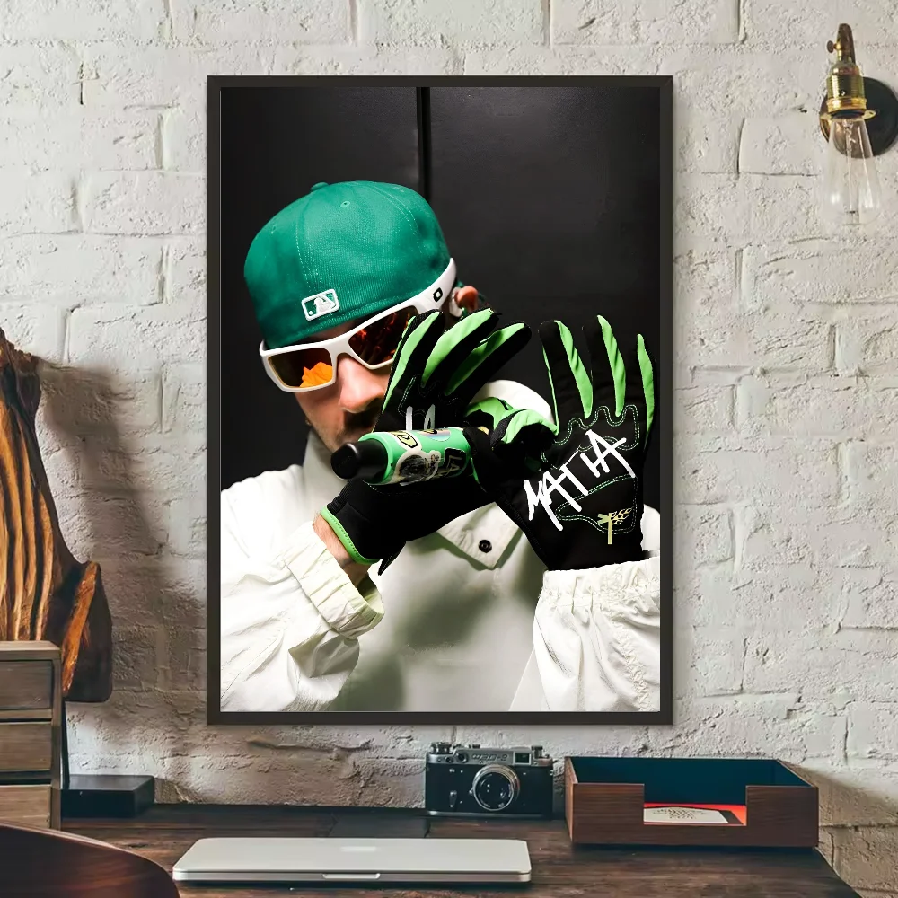 Feid Baseball Style Poster