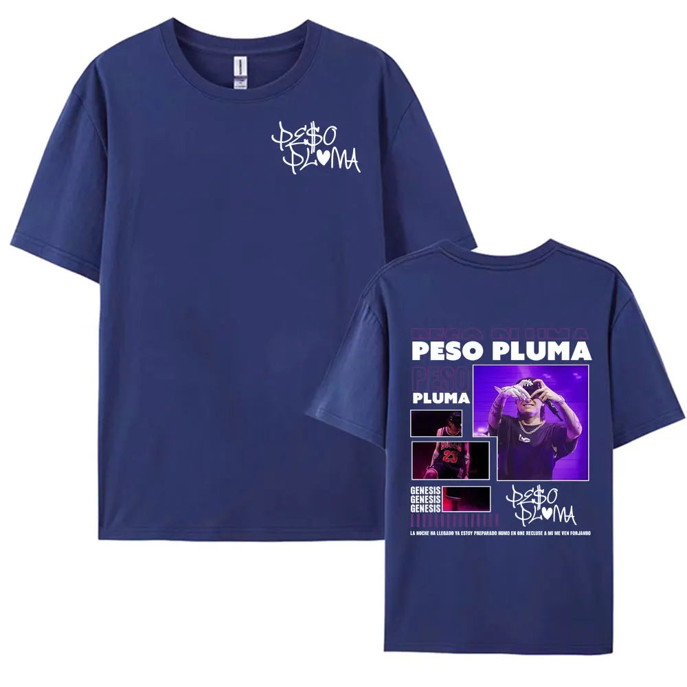 Navy Blue Peso Pluma Genesis T-Shirt