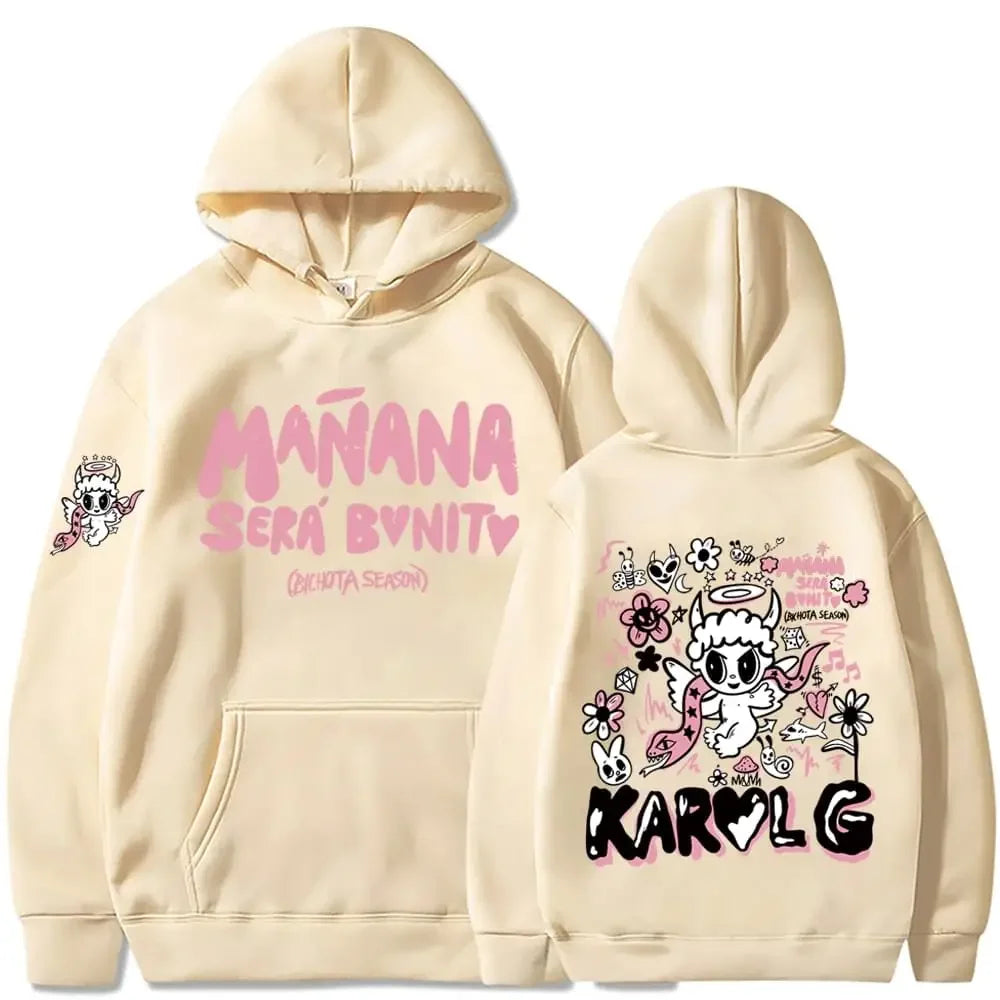 Karol G Beige Hoodie – Mañana Será Bonito