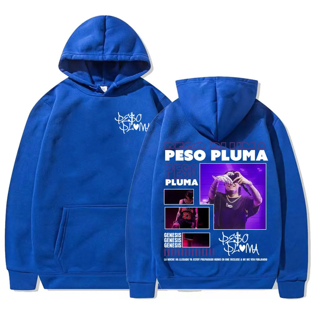 Peso Pluma Album Tour 2025 Hoodie - Blue