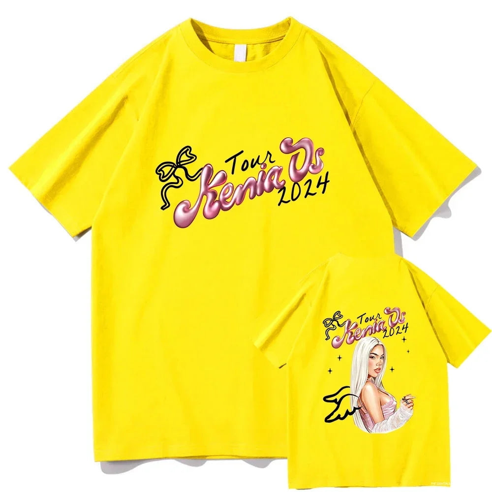 Kenia OS Pink Aura Tour T-Shirt – Yellow