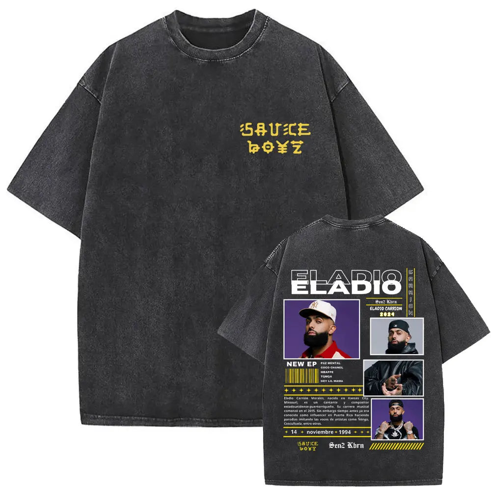 Eladio Carrión Sauce Boyz New EP T-Shirt – Black