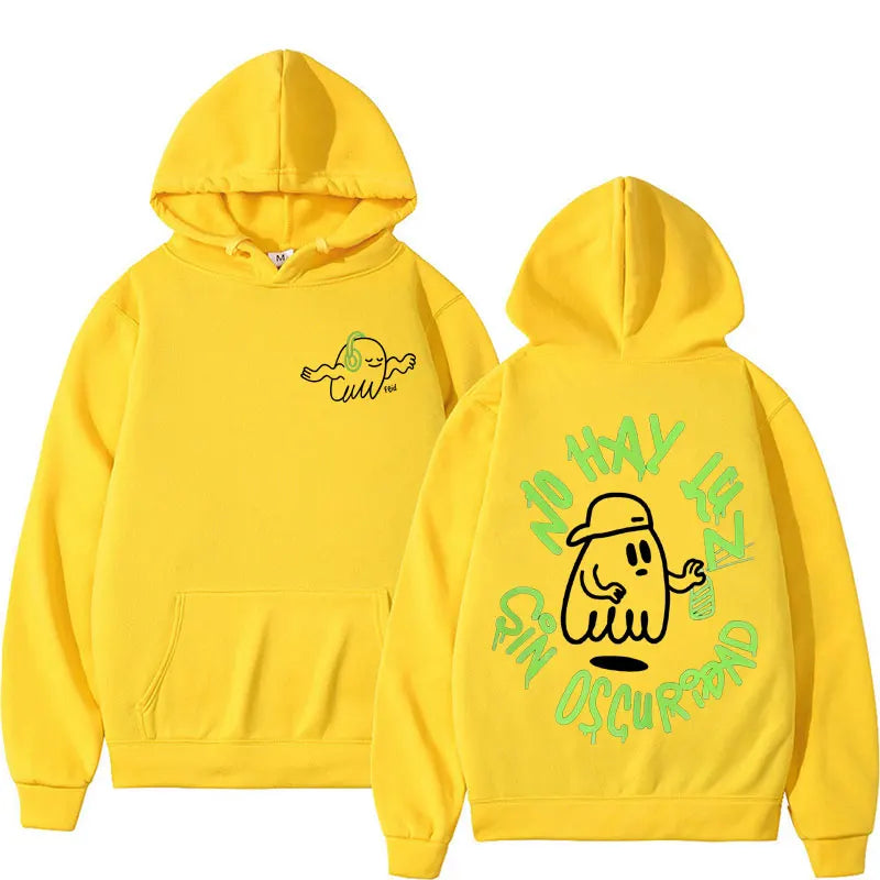 Yellow "No Hay Luz Sin Oscuridad" Hoodie – Feid Ferxxo