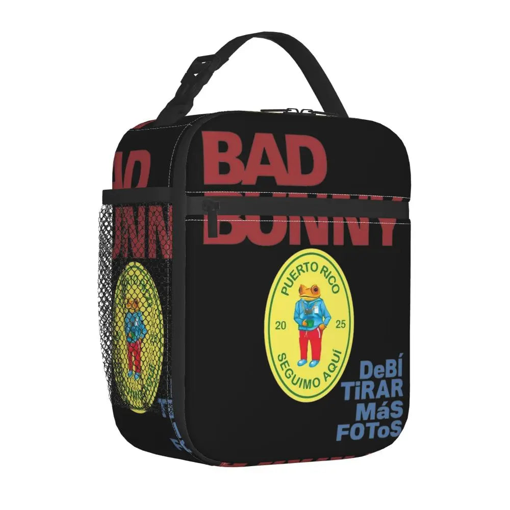 Lunch Bag DTMF – Bad Bunny “Puerto Rico 2025 Seal"