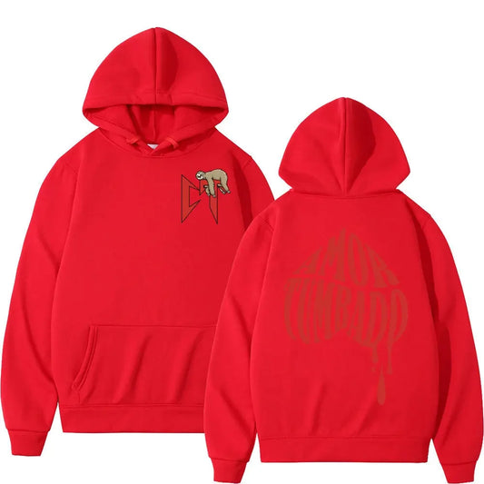 Natanael Cano Amor Tumbado Hoodie – Red