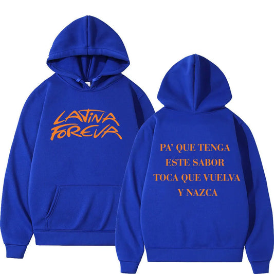 Karol G Latina Foreva Sabor Hoodie - Blue