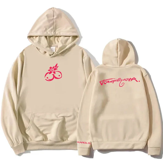 Karol G "Tropicoqueta" Hoodie – Beige