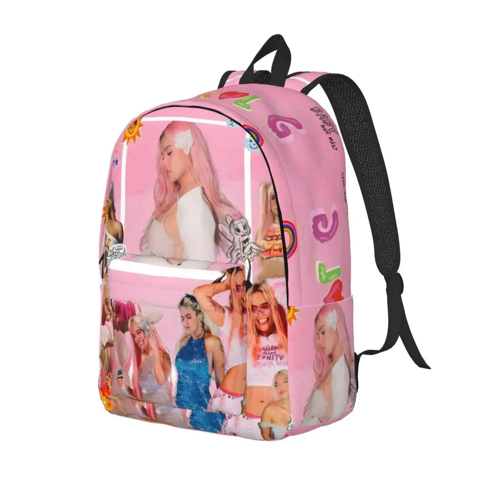 Karol G Pink Collage Backpack – Iconic Looks