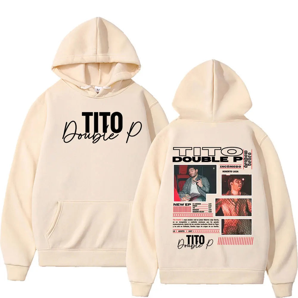 Tito Double P Ay Mamá Hoodie – Beige