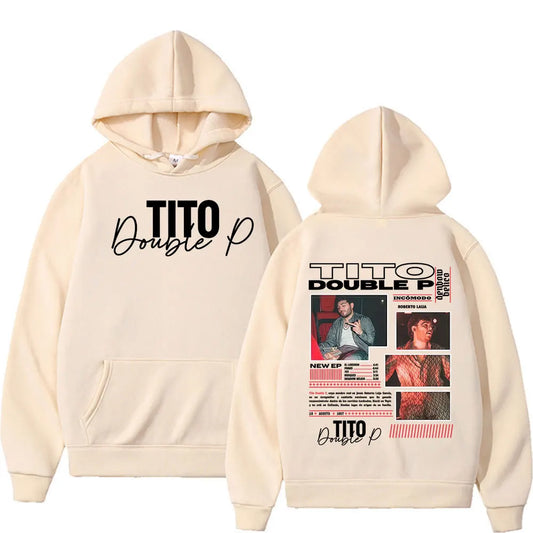 Tito Double P Ay Mamá Hoodie – Beige