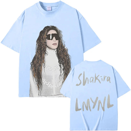 Shakira LMYNL World Tour T-Shirt – Sky Blue