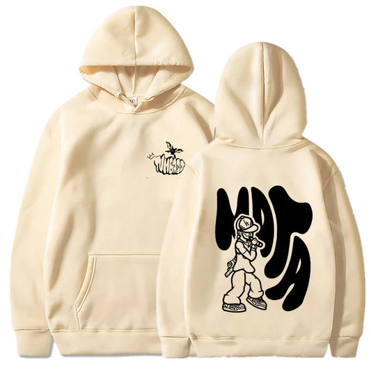 Natanael Cano CORRIDOS TUMBADOS Hoodie - Beige