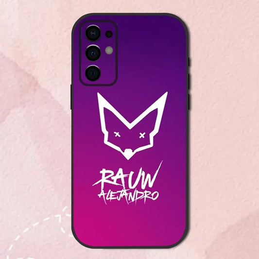 Rauw Alejandro Rapper Phone Case for Samsung (Purple Gradient)