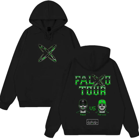 Feid EL GREEN PRINT: La Saga PALXO TOUR Hoodie