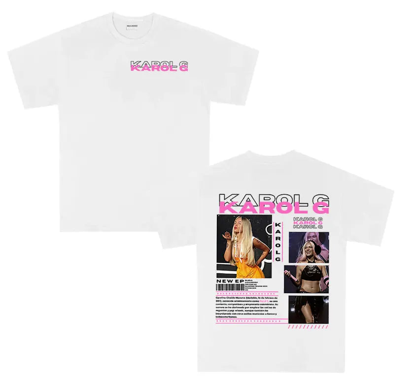 Karol G T-Shirt – Tour 2025 White