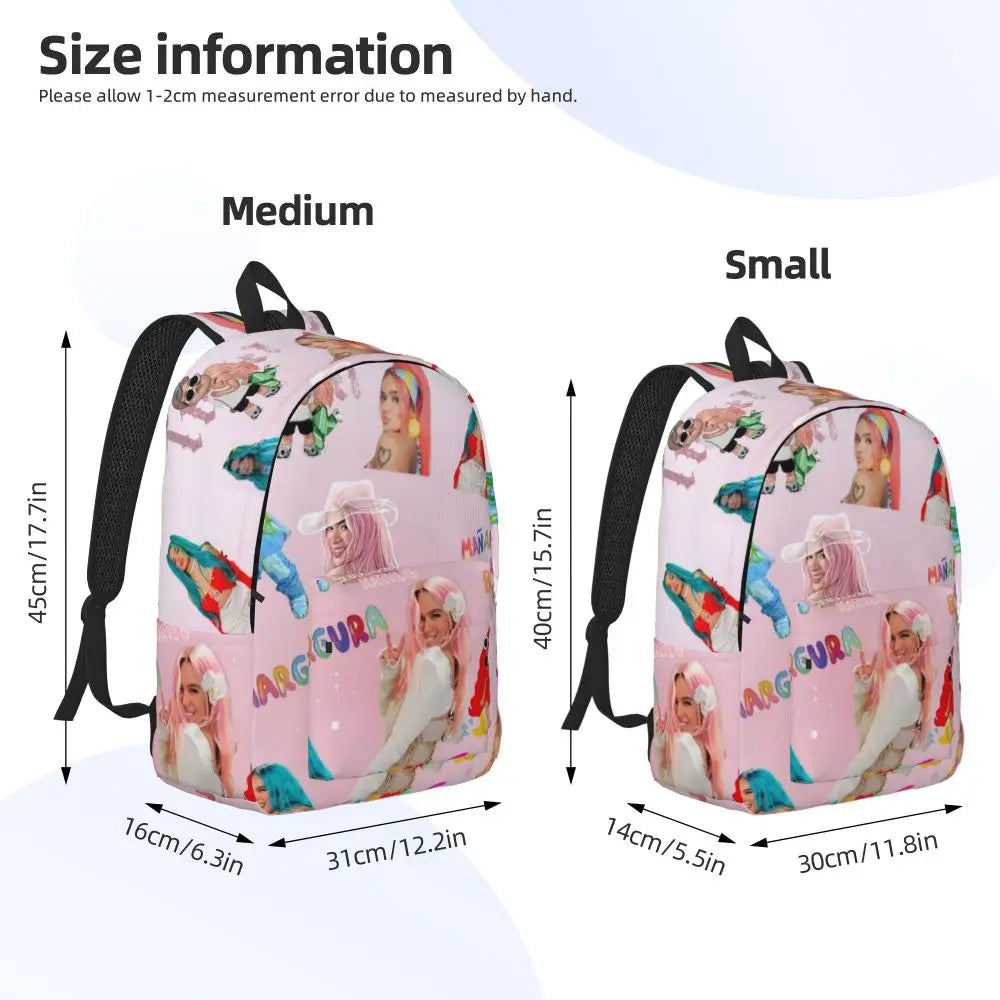 Karol G Iconic Poses Backpack – Pink Aura