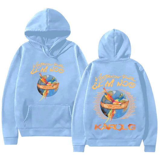 Karol G Tropitour Hoodie - Sky Blue