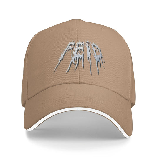 Feid “Ferxxo Flame Logo” Cap – Beige