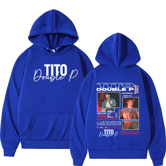 Tito Double P Ay Mamá Hoodie – Blue